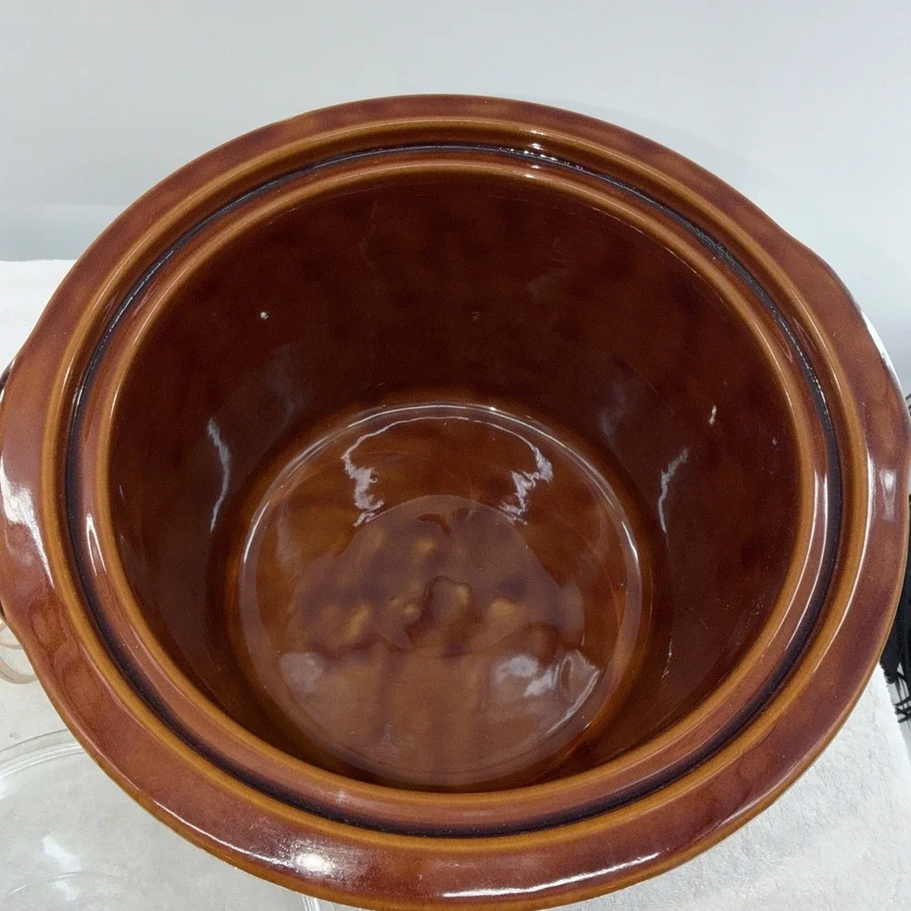 VINTAGE Hamilton Beach Scovill 6 Qt Crock Watcher Slow Cooker EUC Tested